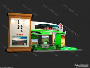 商洛展览模型图片
