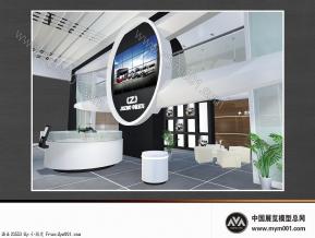 中欧房车展台模型