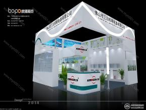 三目展览模型图片