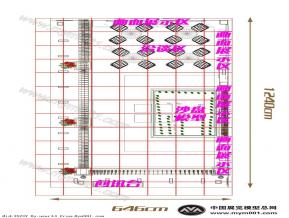 君越华府展览模型图片