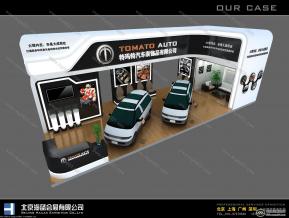 汽车改装展模型