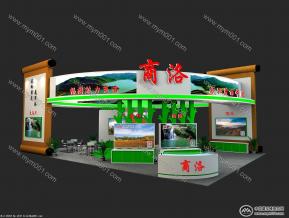 商洛展览模型图片