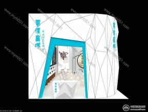 蜀汉皇城展览模型图片