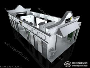 华蟾素医药展台模型图片