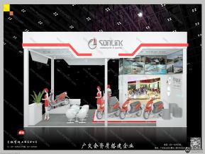 松陵摩托车展览模型图片