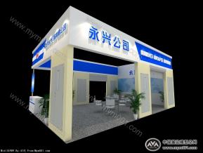 永兴门业展览模型图片