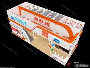 上海木仓电子展览模型图片
