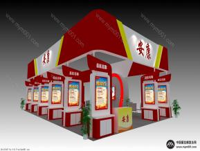 安康扶贫展览模型图片
