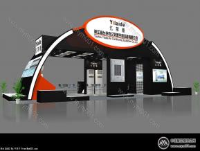 亿莱德展台模型