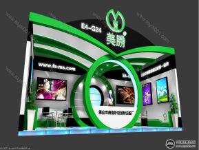 南海叶俊缝制设备展览模型图片