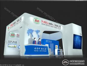 天津胜达展览模型图片