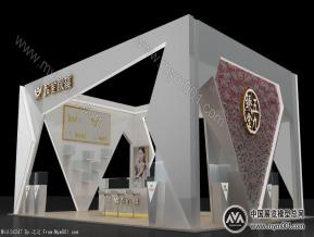 招金展览模型图片