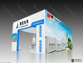 奥冠电池展览模型图片