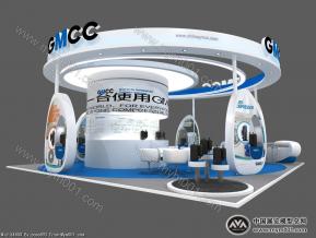 GMCC展台模型图片
