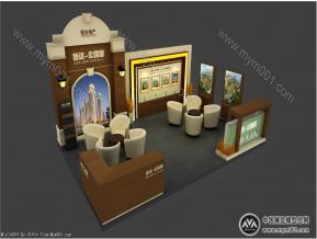信达地产展览模型图片