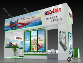 博大展台模型图片