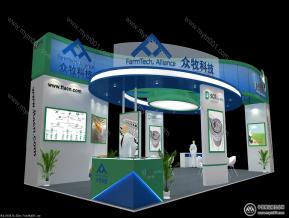 众牧科技展览模型图片