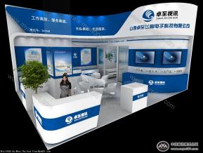 卓至视讯展览模型图片