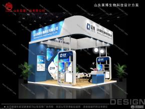 莱博生物科技展览模型图片