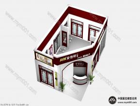 安以轩门业展览模型