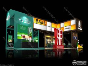 北岸春天展览模型图片