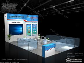 高印电子展位模型图片