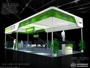 屹克数控展览模型图片