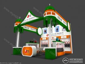 子午线展览模型图片