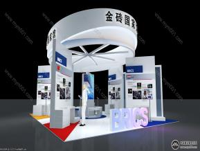 金砖国家馆展览模型