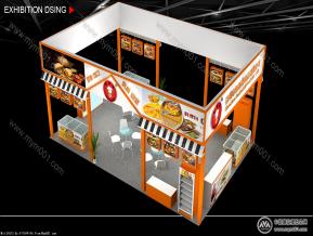 饭饭得展览3D模型图片