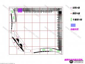 巍腾纺织展览模型图片