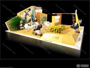 环龙竹业展览模型