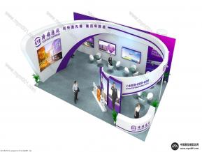 跨越速运物流展