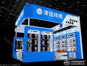 津达线缆展览模型图片