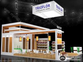 TRIOFLOR展台3D模型图片