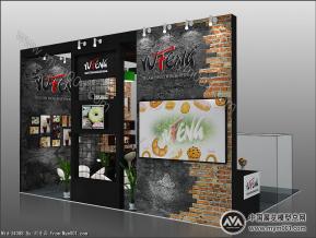 煜丰机械展览模型图片