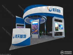 航天基地展览模型图片