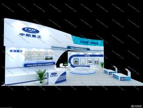 中船重工展览模型图片