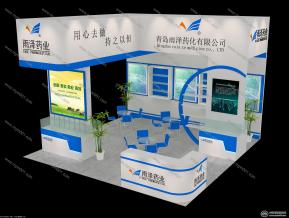 雨泽药业展览模型图片