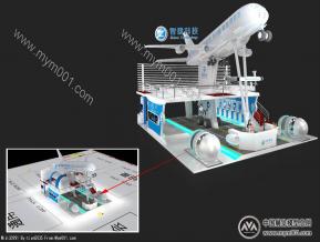 智载展览3D模型图片