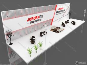 巨邦机械展台模型