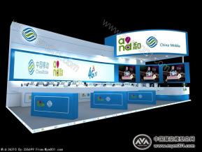 移动4G展台模型