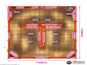 福华世家展览模型图片