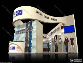 星辉针织展览模型图片