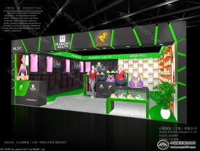 山羊王户外用品展览模型图片