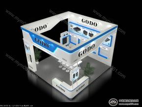 GODO港大展台模型