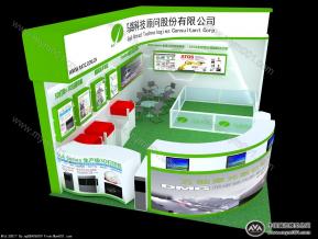 机械用品展览展示设计3d模型下载