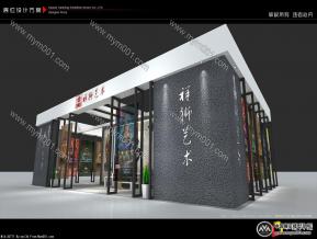 佛事展祥狮展台设计