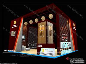 太古石材展览模型图片