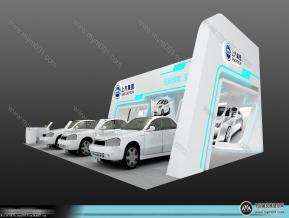 上汽展览模型图片